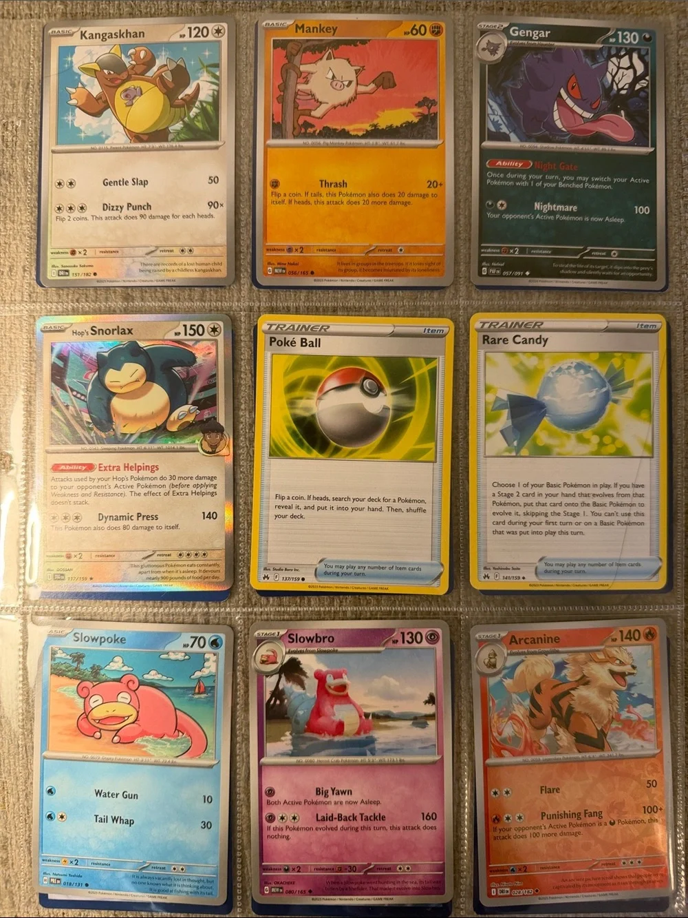 Pokémon TCG Fan Favorites Card Lot | Pikachu Gengar Snorlax + More